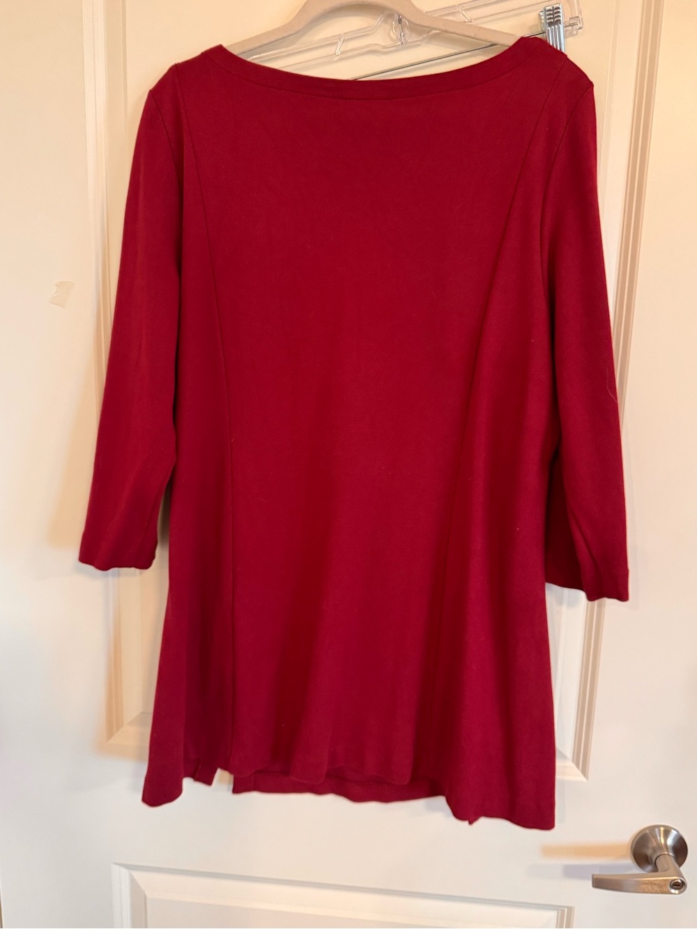 J. Jill Boatneck 3/4 Sleeve A-Line Tunic